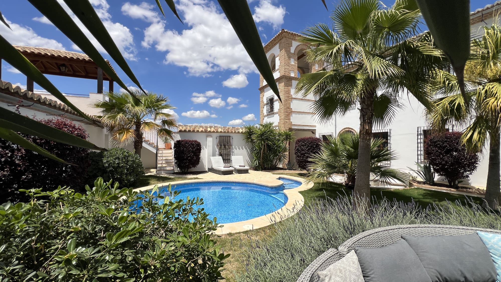 Castillo del Alma — pool og have
