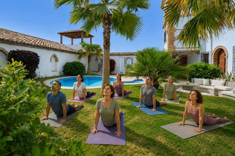 Yoga på Castillo del Alma